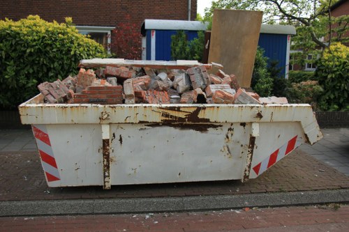 Residents disposing of old furniture in Eltham