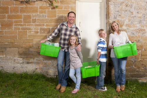 Professional waste removal team handling commercial waste in Eltham