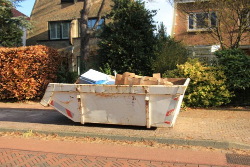 Preparing for flat clearance in an Eltham residence