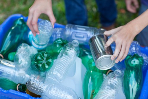 Recycling center handling furniture in Eltham